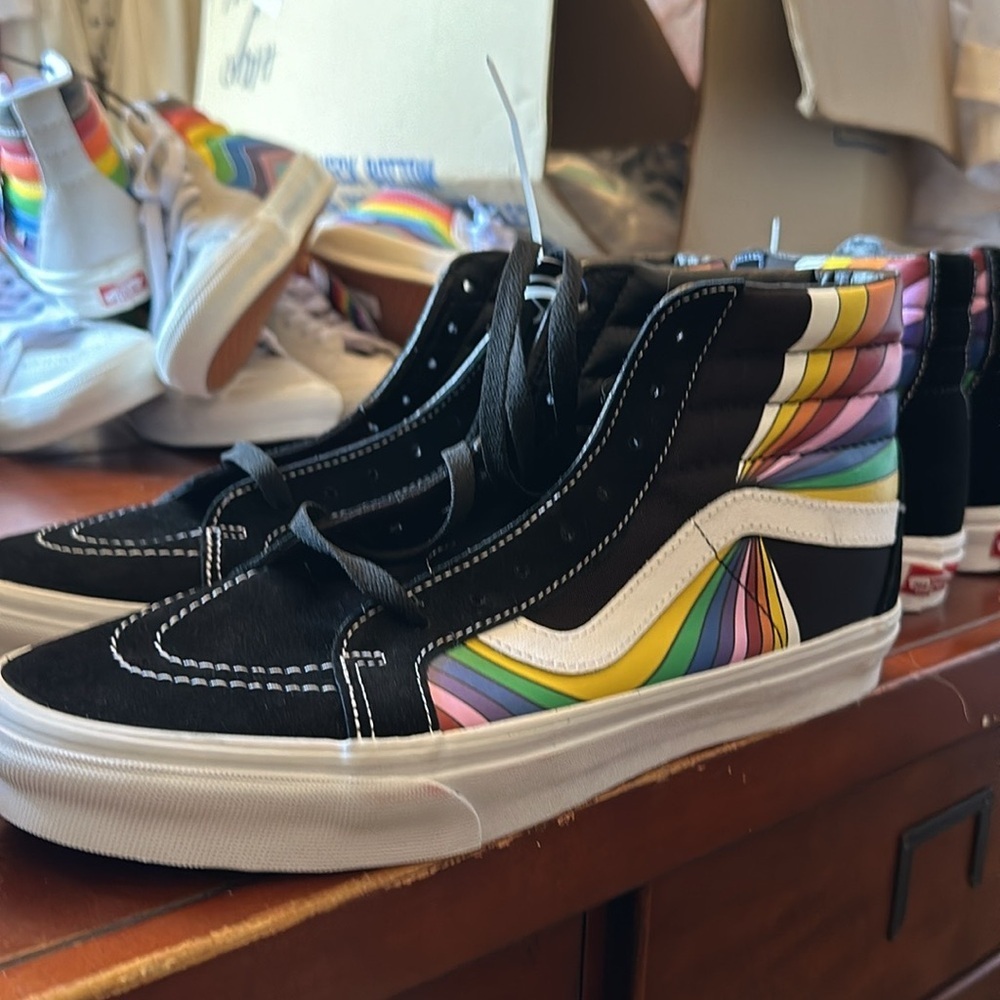 #38❤️ BNWT Vans Sk8 Hi Reissue Retract MENS Sneakers - Picture 9 of 11